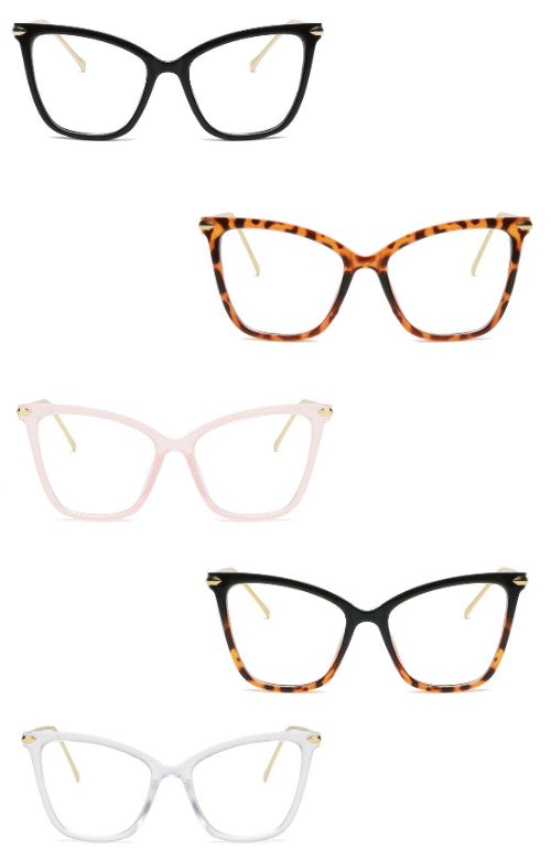 Women Cat Eye Blue Light Blocker Fashion Glasses