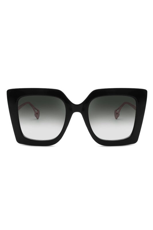 Square Oversize Retro Fashion Cat Eye Sunglasses