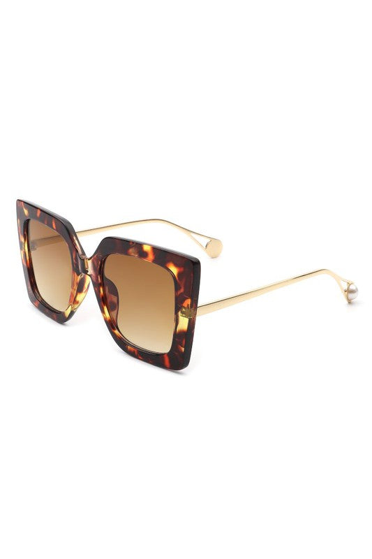 Square Oversize Retro Fashion Cat Eye Sunglasses