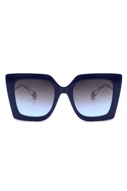 Square Oversize Retro Fashion Cat Eye Sunglasses