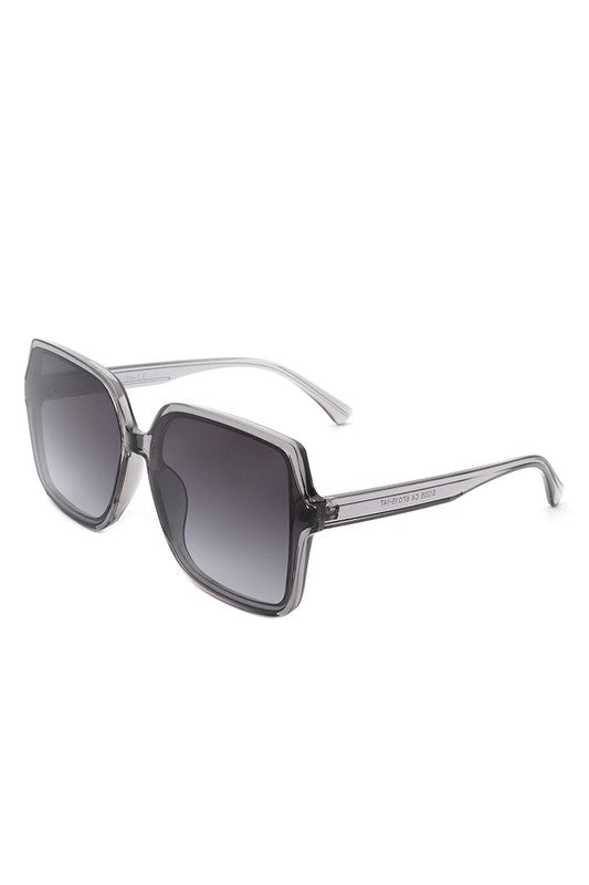 Square Flat Top Fashion Women Sunglasses