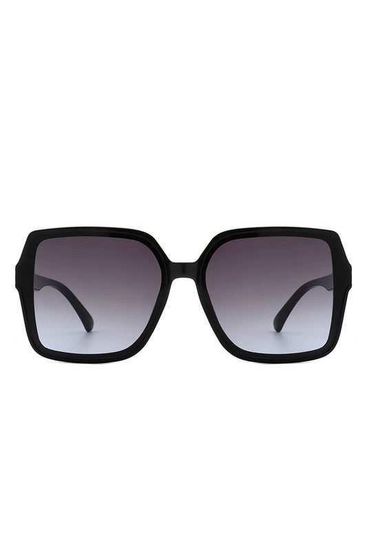 Square Flat Top Fashion Women Sunglasses