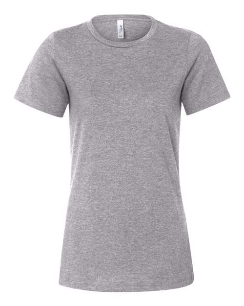 Bella Canvas Women's Relaxed Fit Heather CVC Tee - Customizable