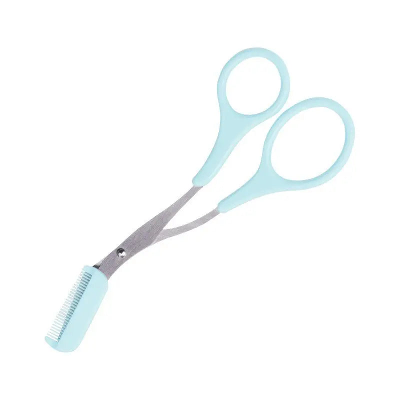 Stainless Steel Eyebrow Trimmer with Comb
