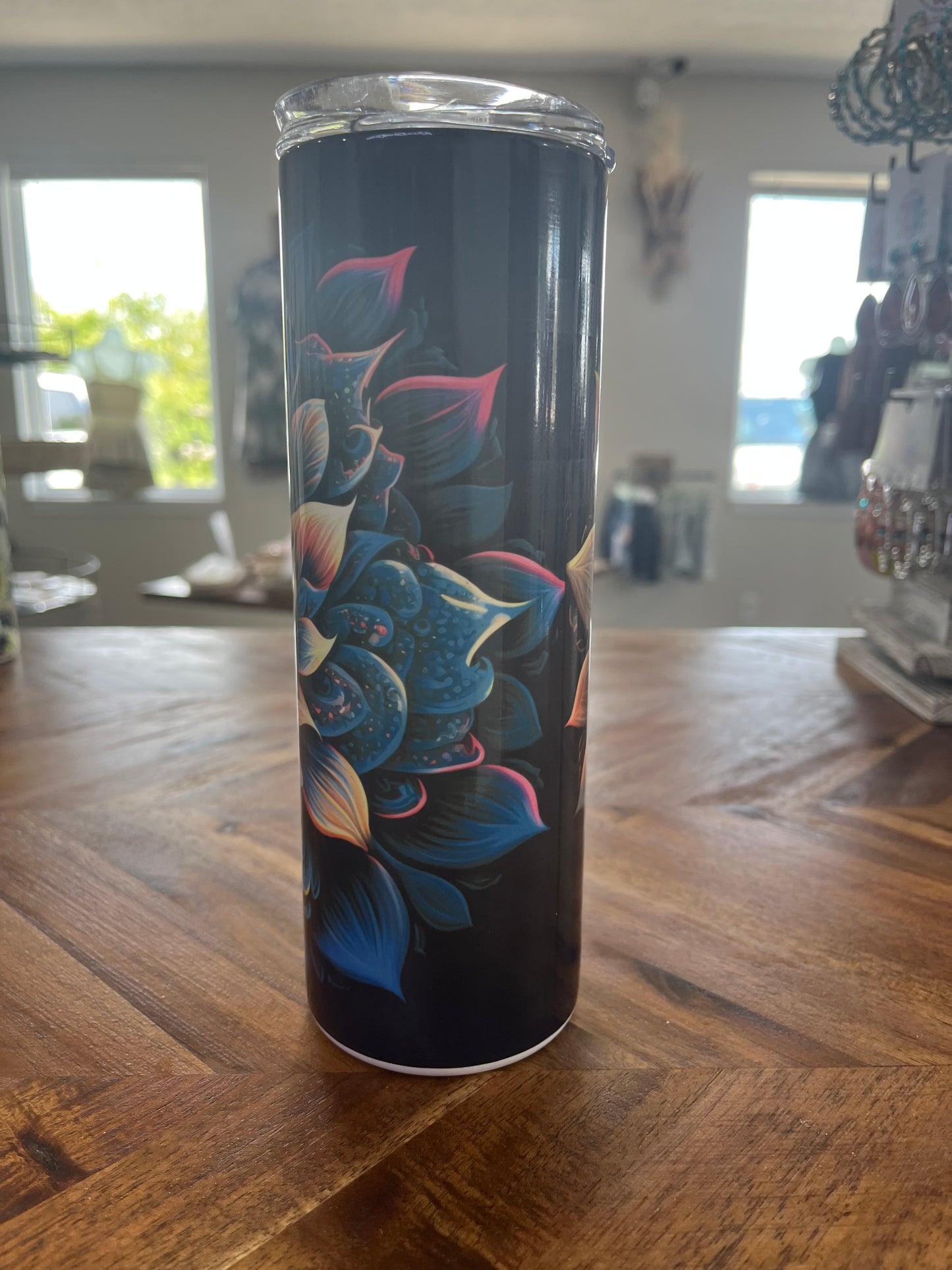 20oz lotus sublimation tumbler