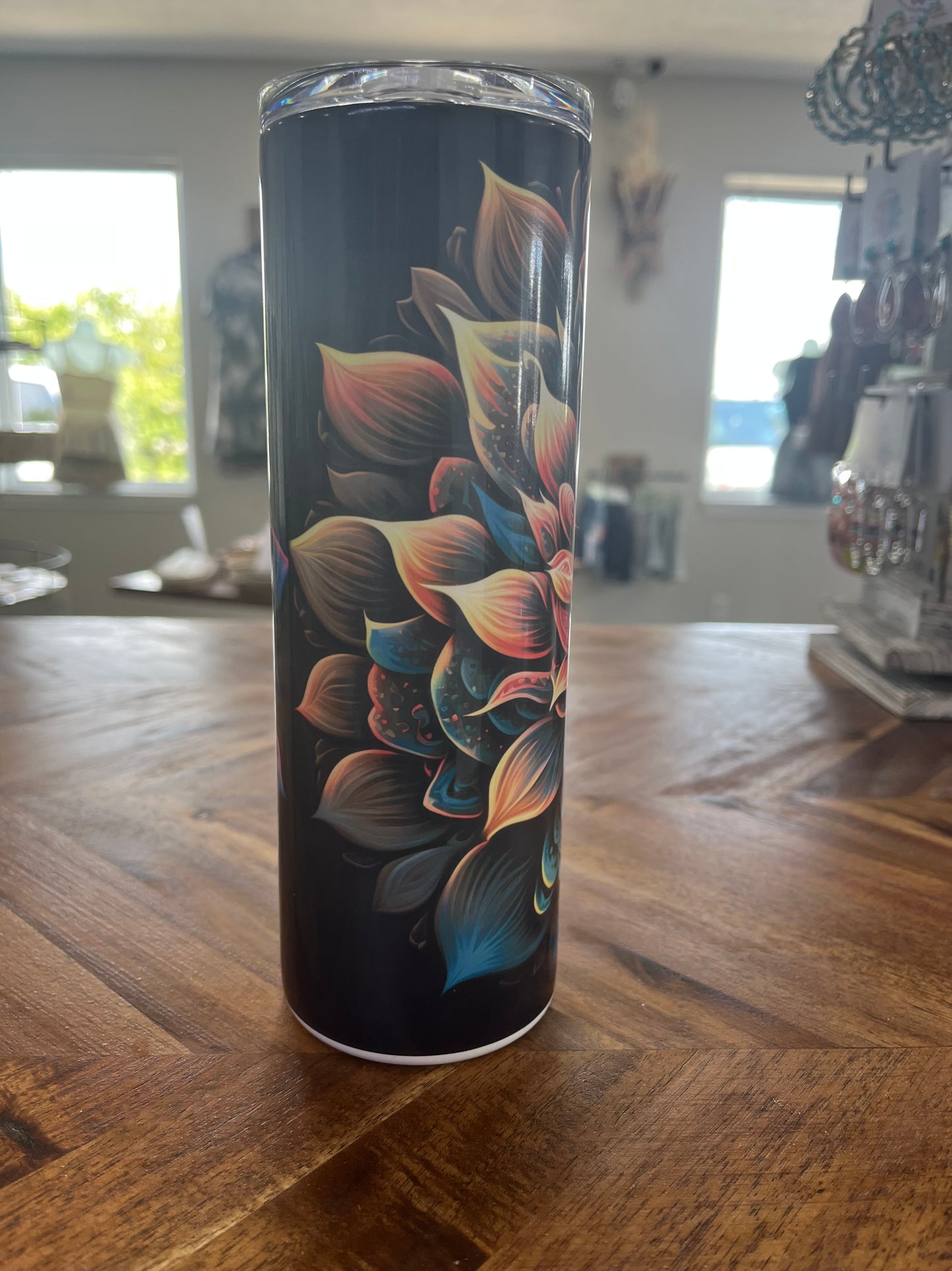 20oz lotus sublimation tumbler