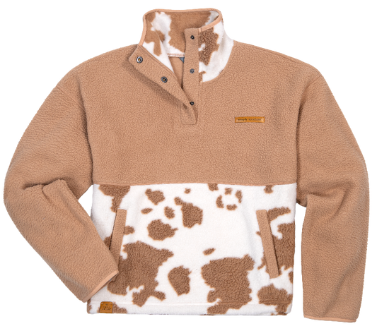 Simply Southern Quarter Snap Sherpa Pullover