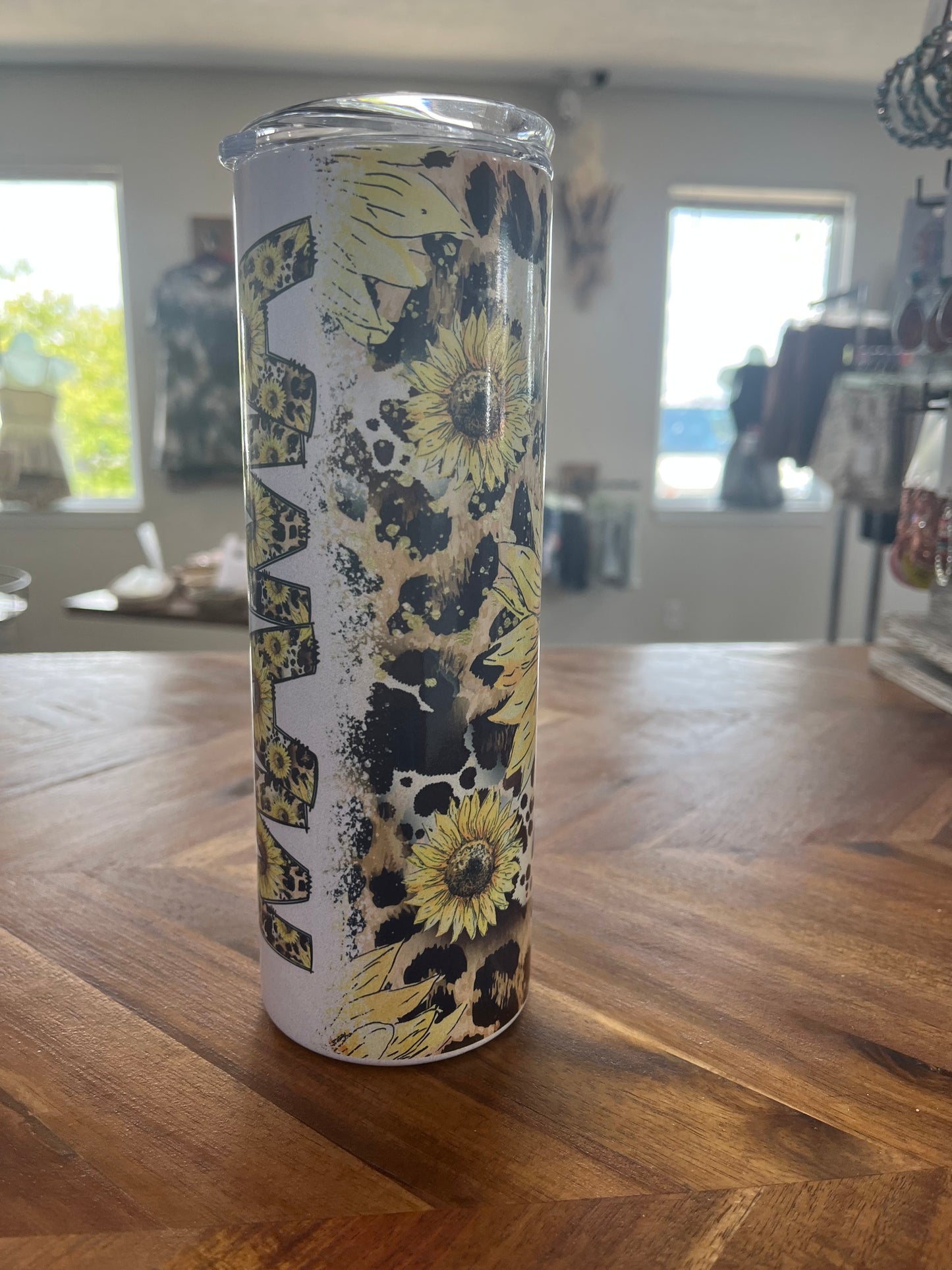 20oz Sunflower Mama sublimation tumbler