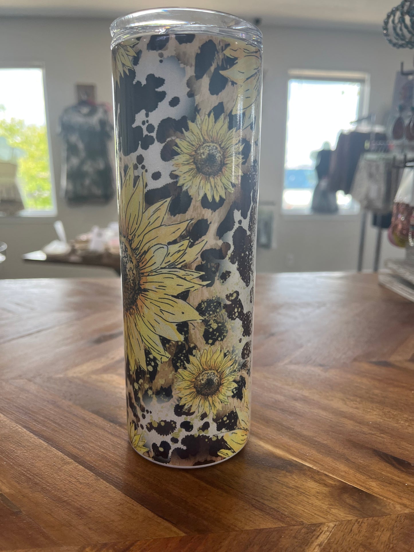 20oz Sunflower Mama sublimation tumbler