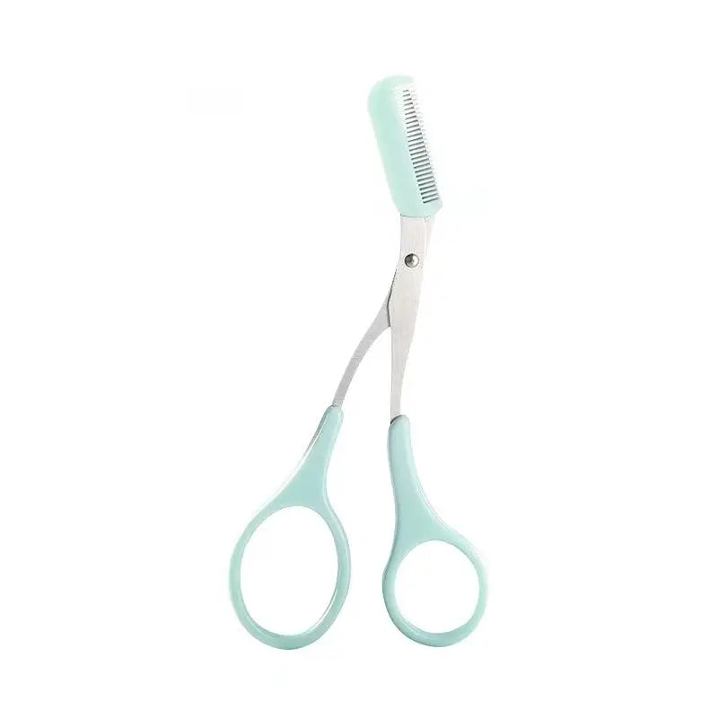 Stainless Steel Eyebrow Trimmer with Comb