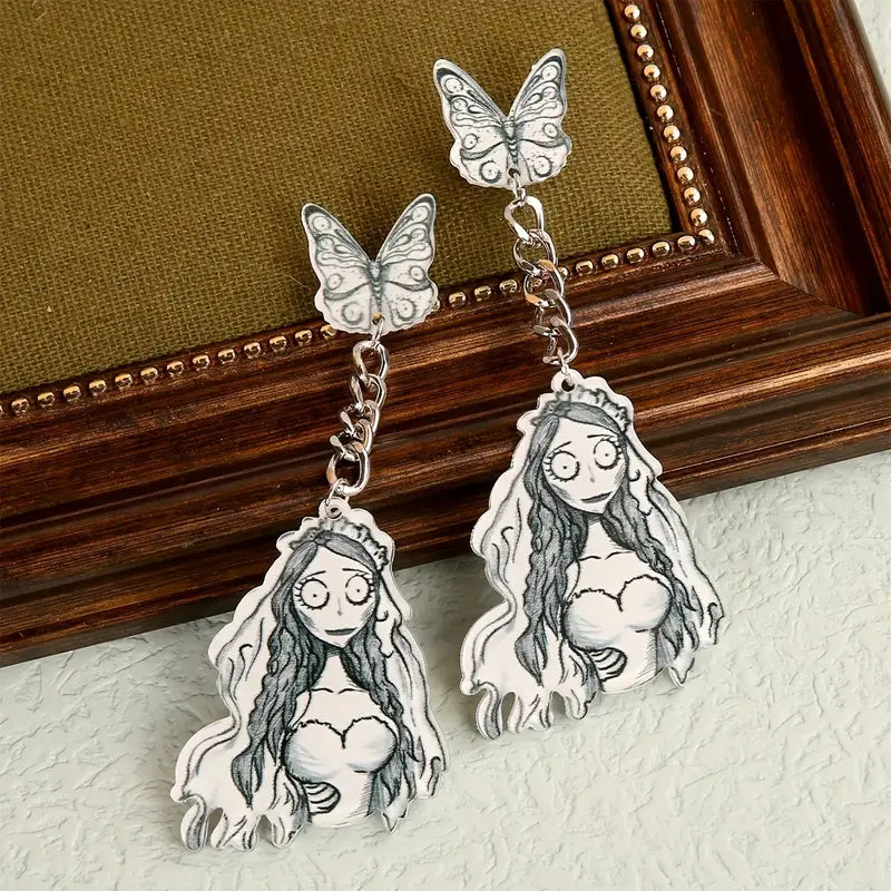 Halloween Sally Design Dangle Earrings