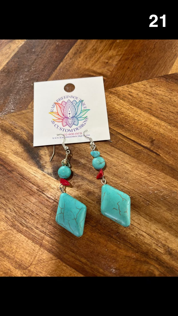 Turquoise Earrings