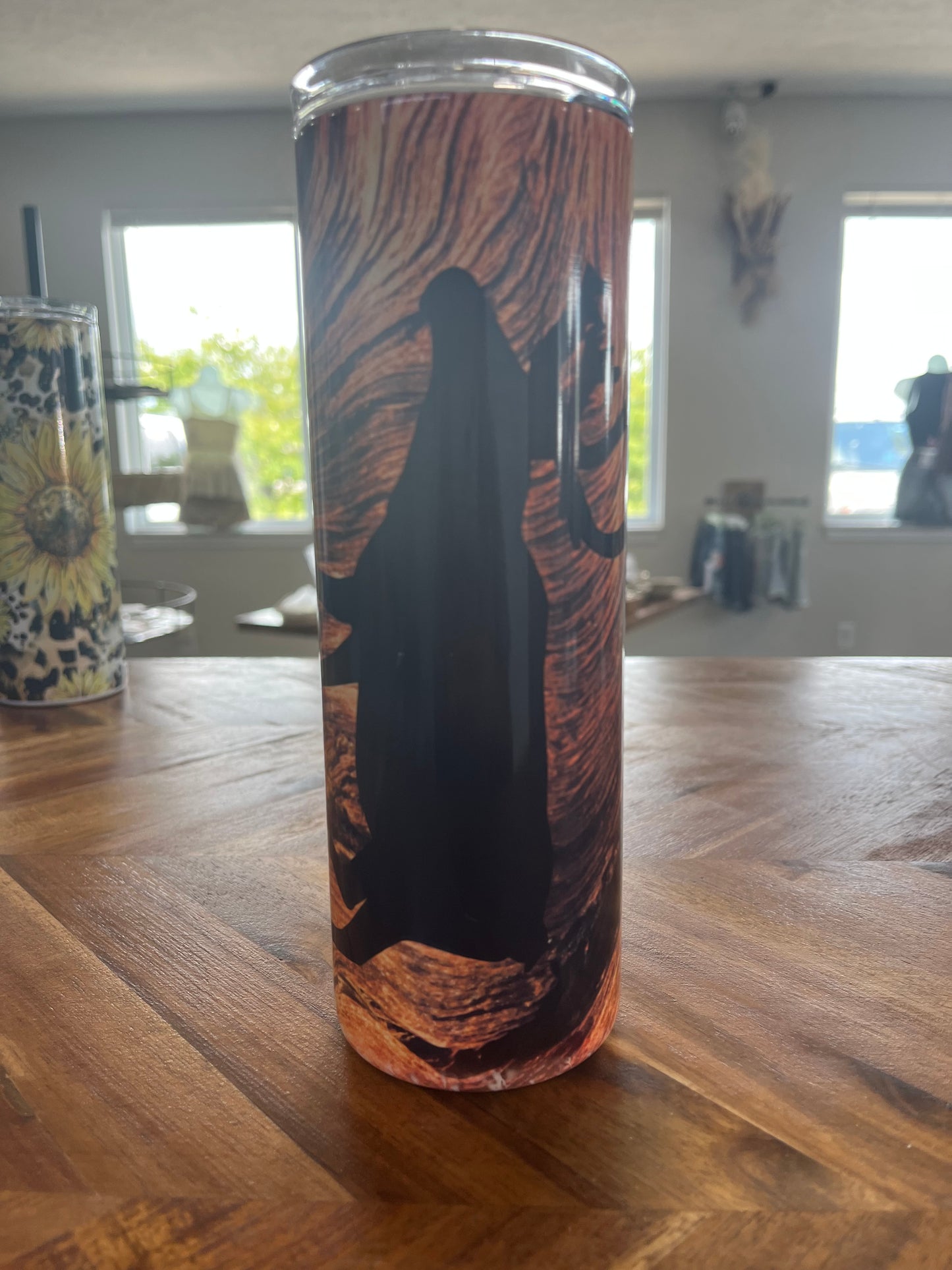 20oz moose sublimation tumbler