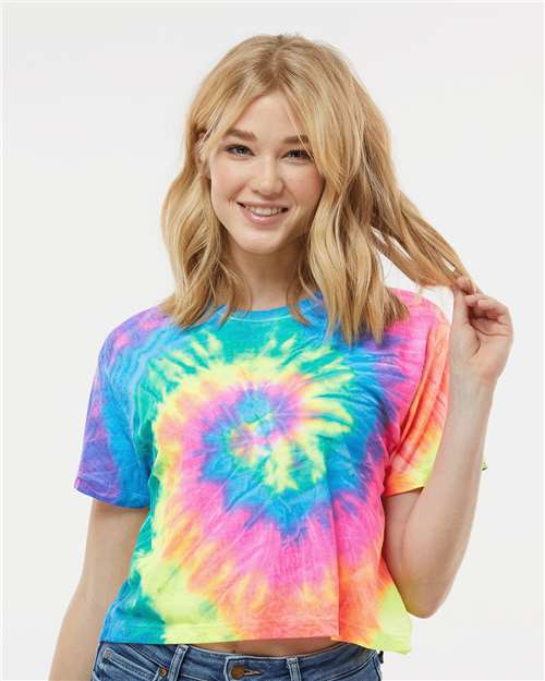Tie-Dyed Crop Top