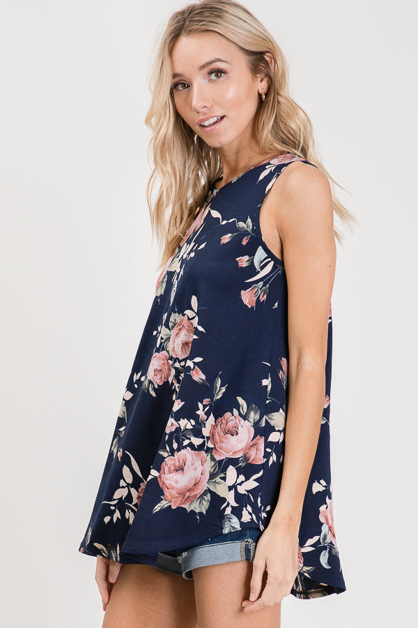 FLORAL PRINT TOP