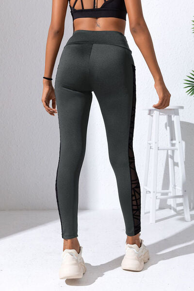 High Waist Active Leggings with Pockets