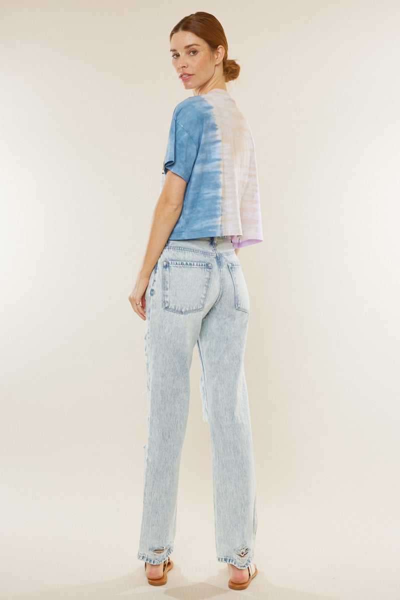 Ultra High Rise Light 90's Boyfriend Jeans