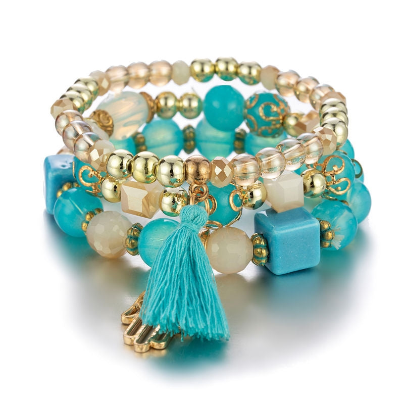 Vintage Multilayer Beaded Bracelet