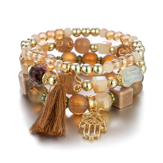 Vintage Multilayer Beaded Bracelet