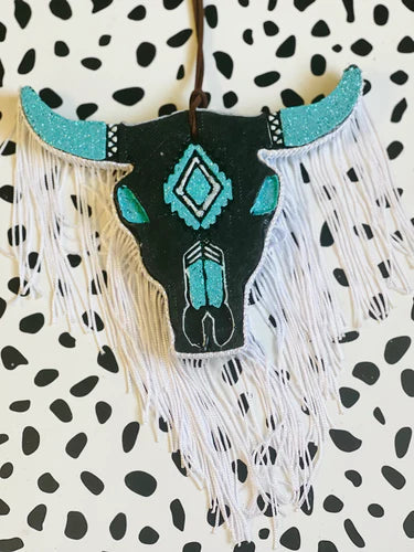 Detailed Bull Head Car Freshies