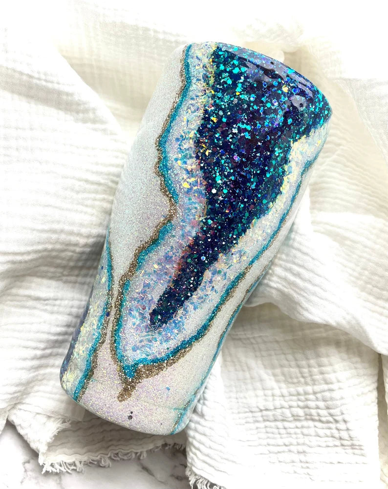 Customized Glitter Tumblers