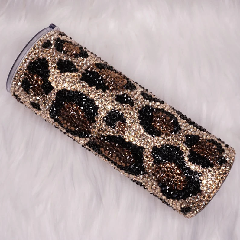 Customized Rhinestone Tumbler