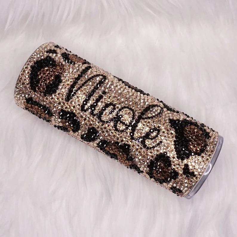 Customized Rhinestone Tumbler