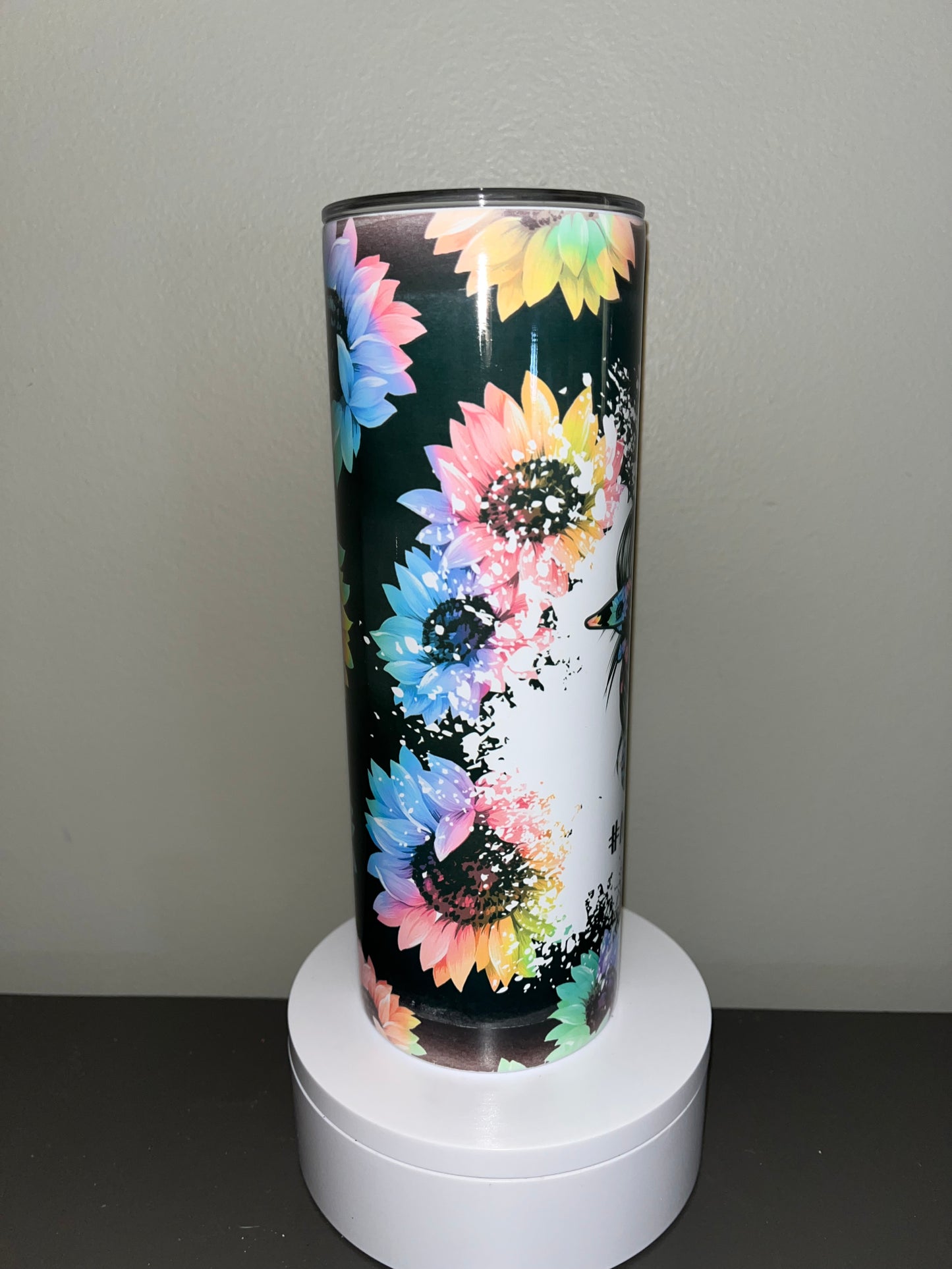 20oz Sunflower Mom Life Sublimation Cup