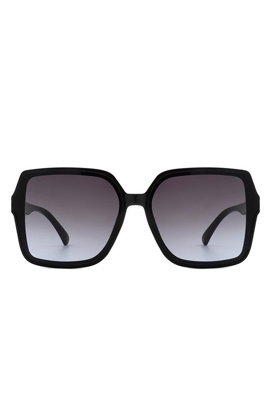 Square Flat Top Fashion Women Sunglasses