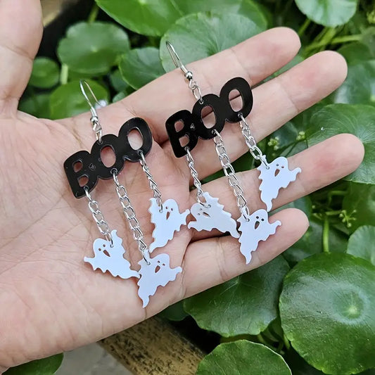 Boo Ghost Earrings