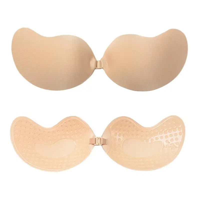 Strapless and Seamless Soft and Supportive Invisible Lift Bra