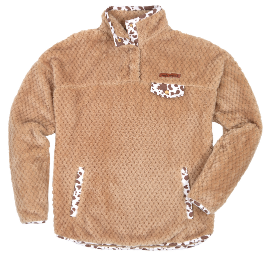 Simply Southern Simply Soft Cow Print Pullover for Women