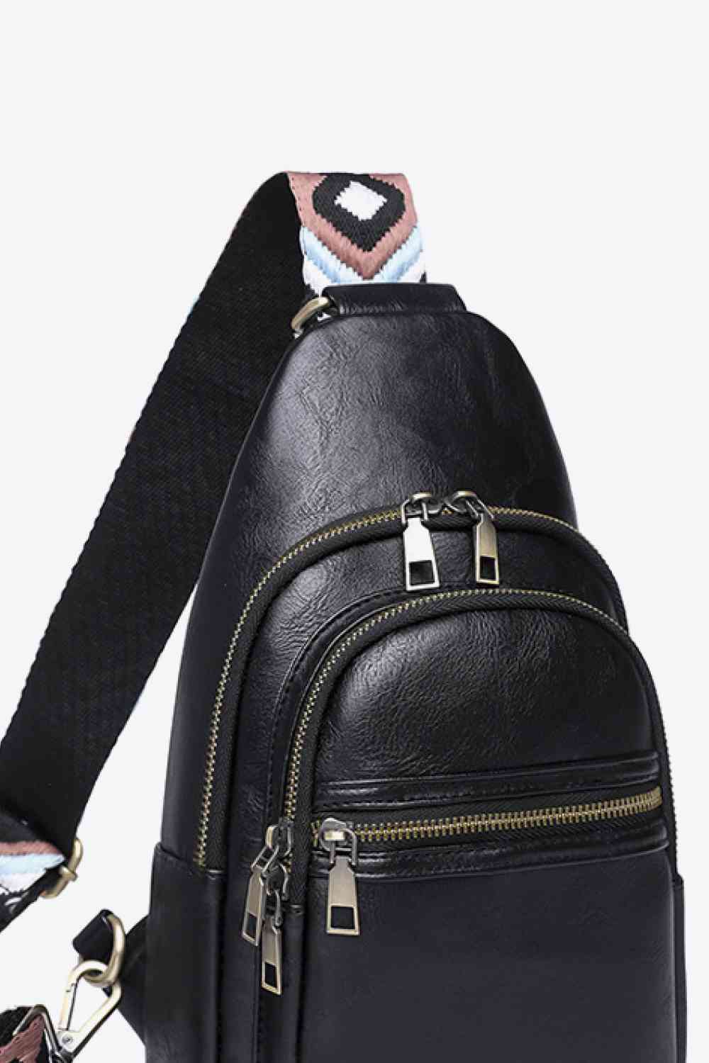 designer leather sling backpack Adored It's Your Time Leather Sling Bag – Rare Breed Boutique & Custom designs