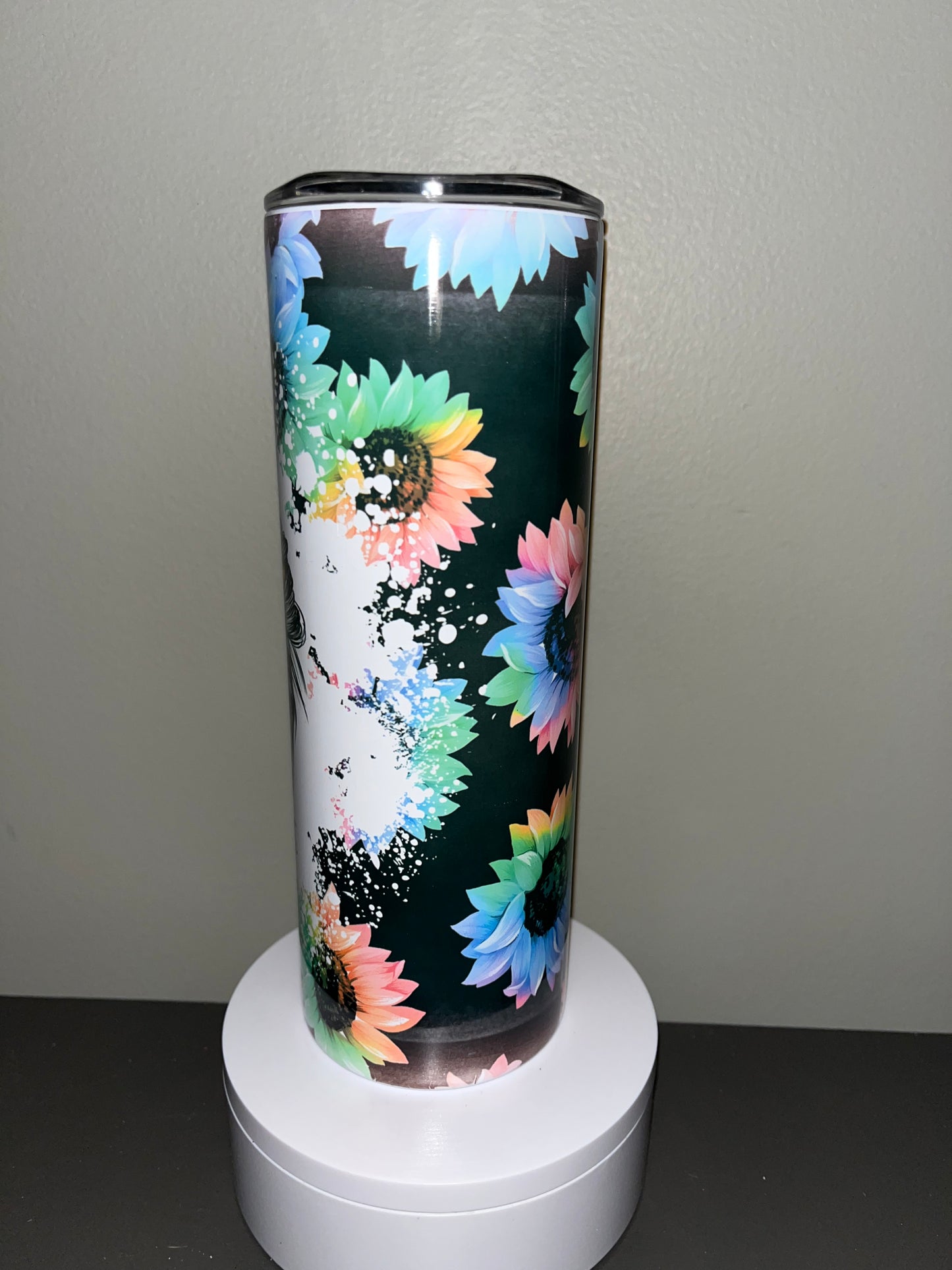 20oz Sunflower Mom Life Sublimation Cup